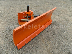 Snow plow 125cm, hidraulic lifting, hidraulic angle adjustment, for Japanese compact tractors, Komondor STLHR-125 - Implements - Front Mounted Snow Plows